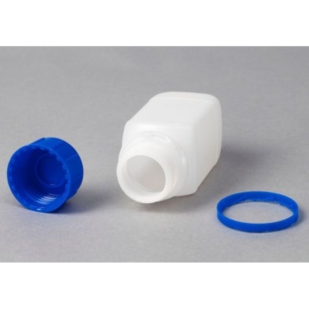 Denios Weithalsflaschen aus HDPE, eckig, natur-transparent, 1500 ml, UN, 6 Stück Produktabbildung Nr. 2: Denios Weithalsflaschen aus HDPE, eckig, natur-transparent, 1500 ml, UN, 6 Stück