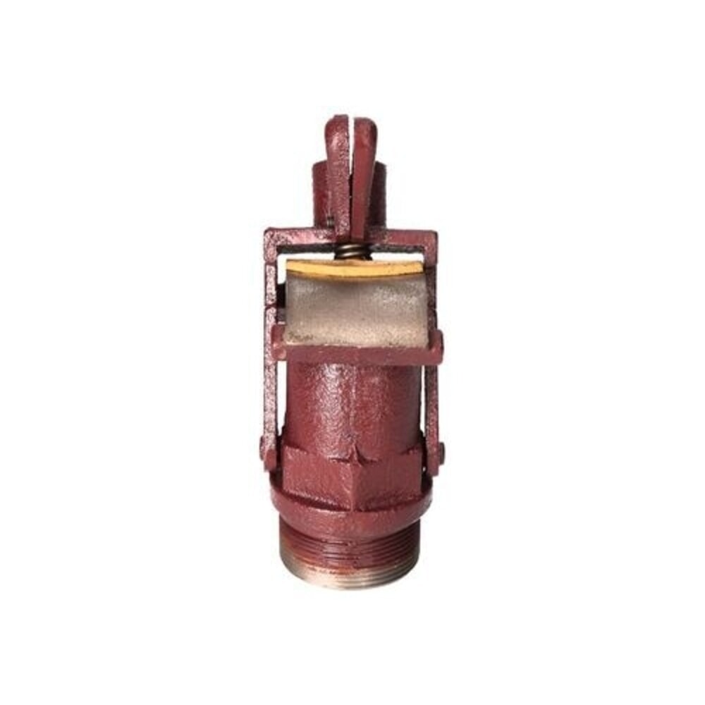 Produktabbildung Nr. 3: Denios Fasshahn aus Grauguss mit Messingverschlussplatte, Gewinde-Ø 2 Zoll