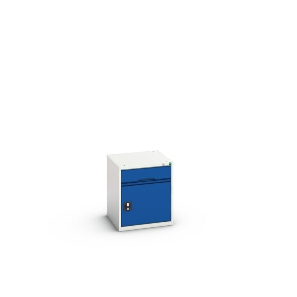 bott verso Schubladenschrank mit Flügeltür, mit 1 Schublade und Fachboden, BxTxH: 525 x 550 x 600 mm Produktabbildung Nr. 3: bott verso Schubladenschrank mit Flügeltür, mit 1 Schublade und Fachboden, BxTxH: 525 x 550 x 600 mm