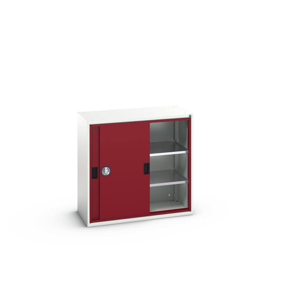 Produktabbildung Nr. 3: bott verso Schiebetürschrank, mit 2 Fachböden, BxTxH: 1050 x 550 x 1000 mm