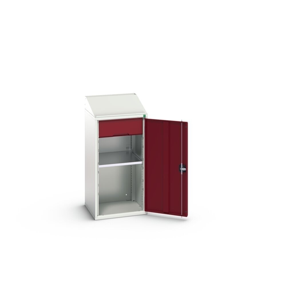 Produktabbildung Nr. 2: bott verso Pultschrank, mit 1 Fachboden und 1 Schublade, BxTxH: 525 x 550 x 1130 mm