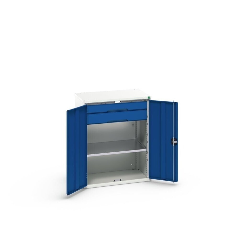 bott verso Beistellschrank mit Schubladen, mit 1 Fachboden und 2 Schubladen, BxTxH: 800 x 550 x 1000 mm Produktabbildung Nr. 3: bott verso Beistellschrank mit Schubladen, mit 1 Fachboden und 2 Schubladen, BxTxH: 800 x 550 x 1000 mm