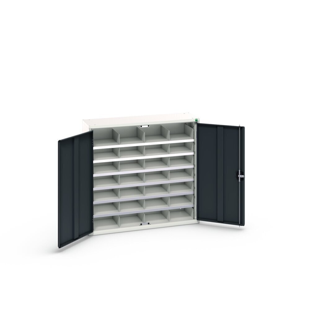Produktabbildung Nr. 2: bott verso Fächerschrank, mit 28 Abteilen, BxTxH: 1050 x 350 x 1000 mm
