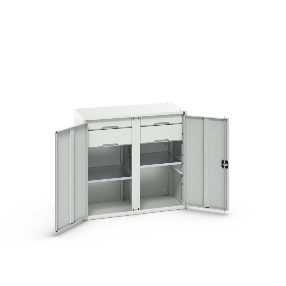 Produktabbildung Nr. 3: bott verso Beistellschrank mit Schubladen, mit 2 Fachböden und 4 Schubladen, BxTxH: 1050 x 550 x 1000 mm
