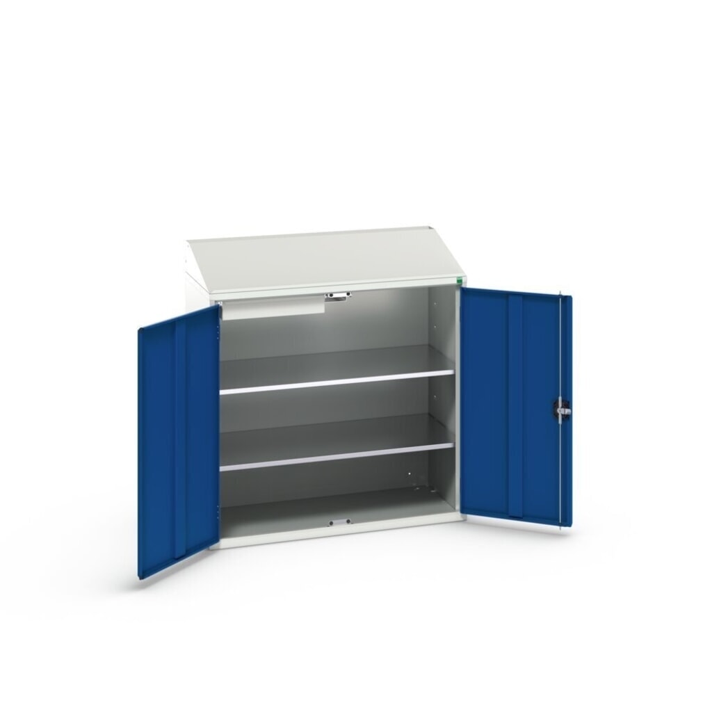 bott verso Economy Pult, mit 2 Fachböden und 1 Schublade, BxTxH: 1050 x 550 x 1130 mm Produktabbildung Nr. 2: bott verso Economy Pult, mit 2 Fachböden und 1 Schublade, BxTxH: 1050 x 550 x 1130 mm