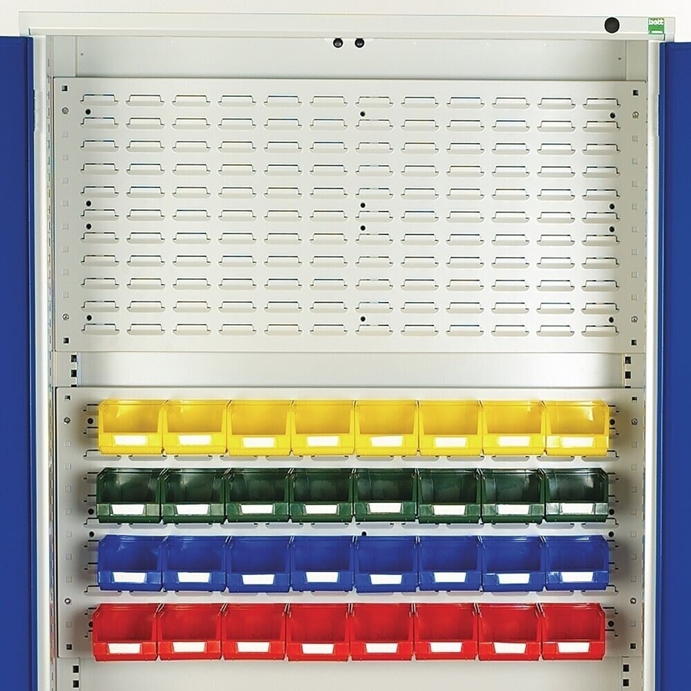 Produktabbildung Nr. 4: bott verso Schlitz-Rückwand, für 1050mm breiten Schrank