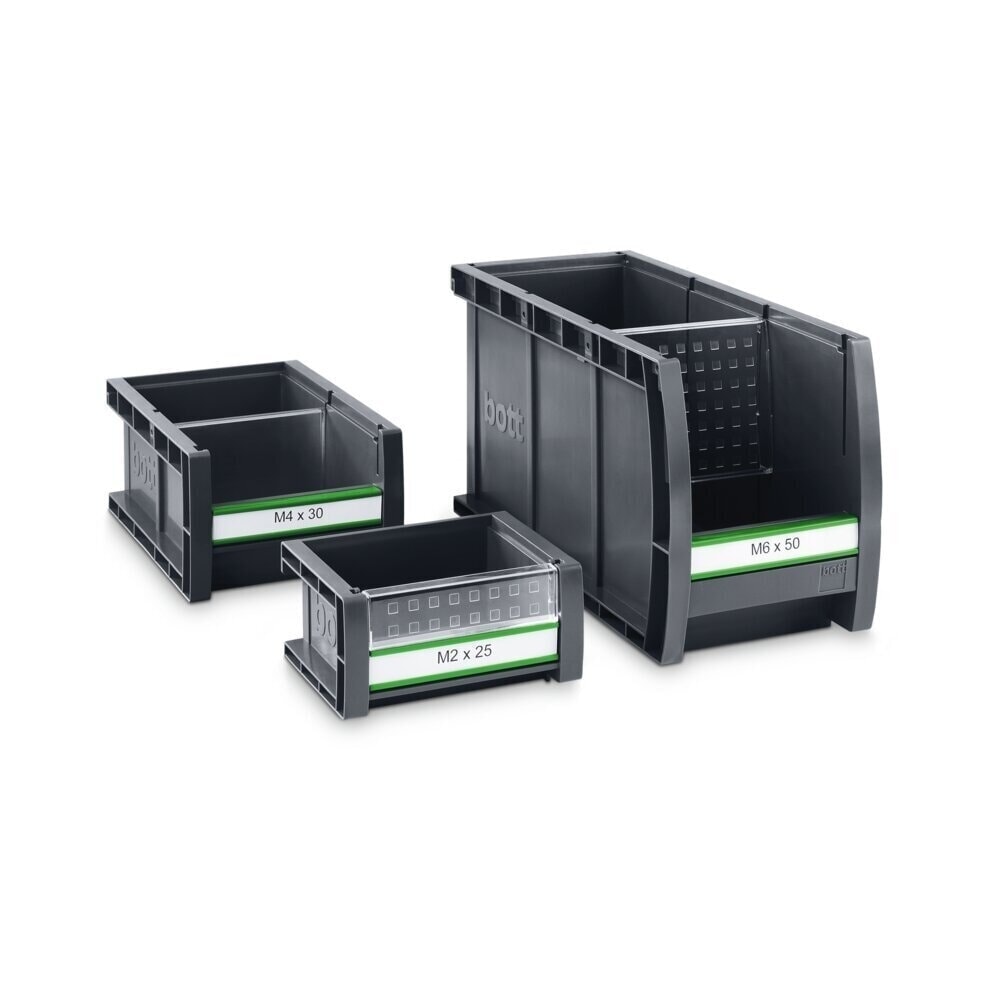 Produktabbildung Nr. 5: bott verso Schlitz-Rückwand, für 1050mm breiten Schrank