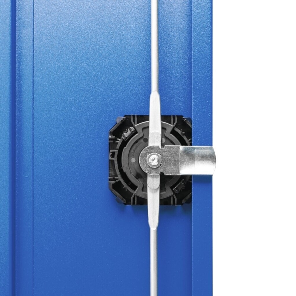 bott verso Flügeltürschrank mit 6 Schubladen, mit Rückwand und Arbeitsplatte, BxTxH: 1050 x550 x 2000 mm Produktabbildung Nr. 6: bott verso Flügeltürschrank mit 6 Schubladen, mit Rückwand und Arbeitsplatte, BxTxH: 1050 x550 x 2000 mm
