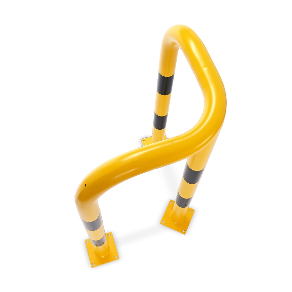 Produktabbildung Nr. 3: Steinbock® Eck-Rammschutzbügel, Innenbereich, HxL 1.200 x 600 mm, Ø 76 mm