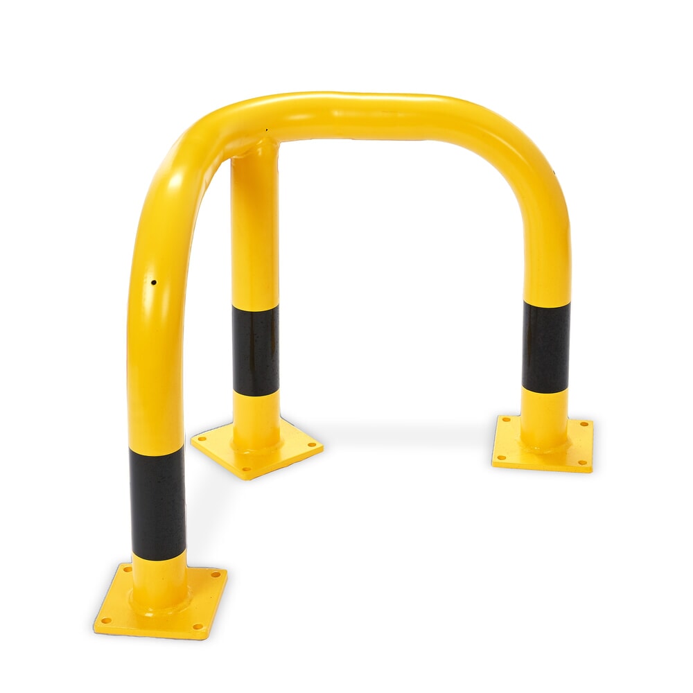 Produktabbildung Nr. 2: Steinbock® Eck-Rammschutzbügel, Innenbereich, HxL 600 x 600 mm, Ø 76 mm