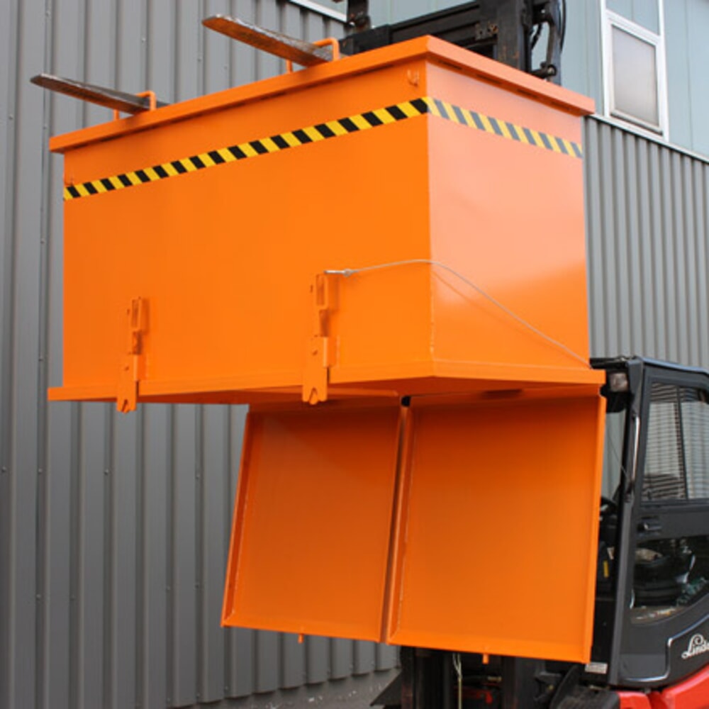 Produktabbildung Nr. 6: Eichinger® Klappbodenbehälter Sortiersystem, 2x900 LIter anthrazitgrau