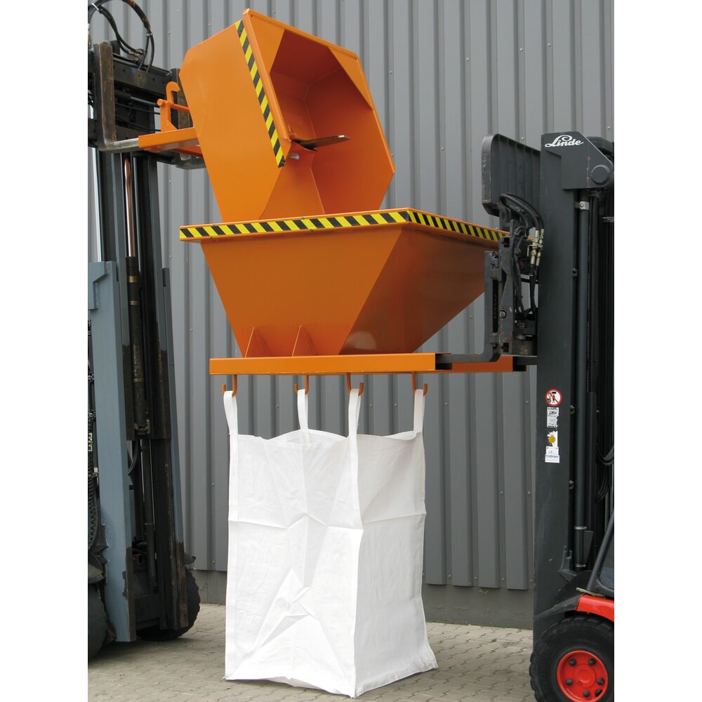 Produktabbildung Nr. 5: Eichinger® Befülltrichter mit Halterung für Big Bags, 2056 enzianblau