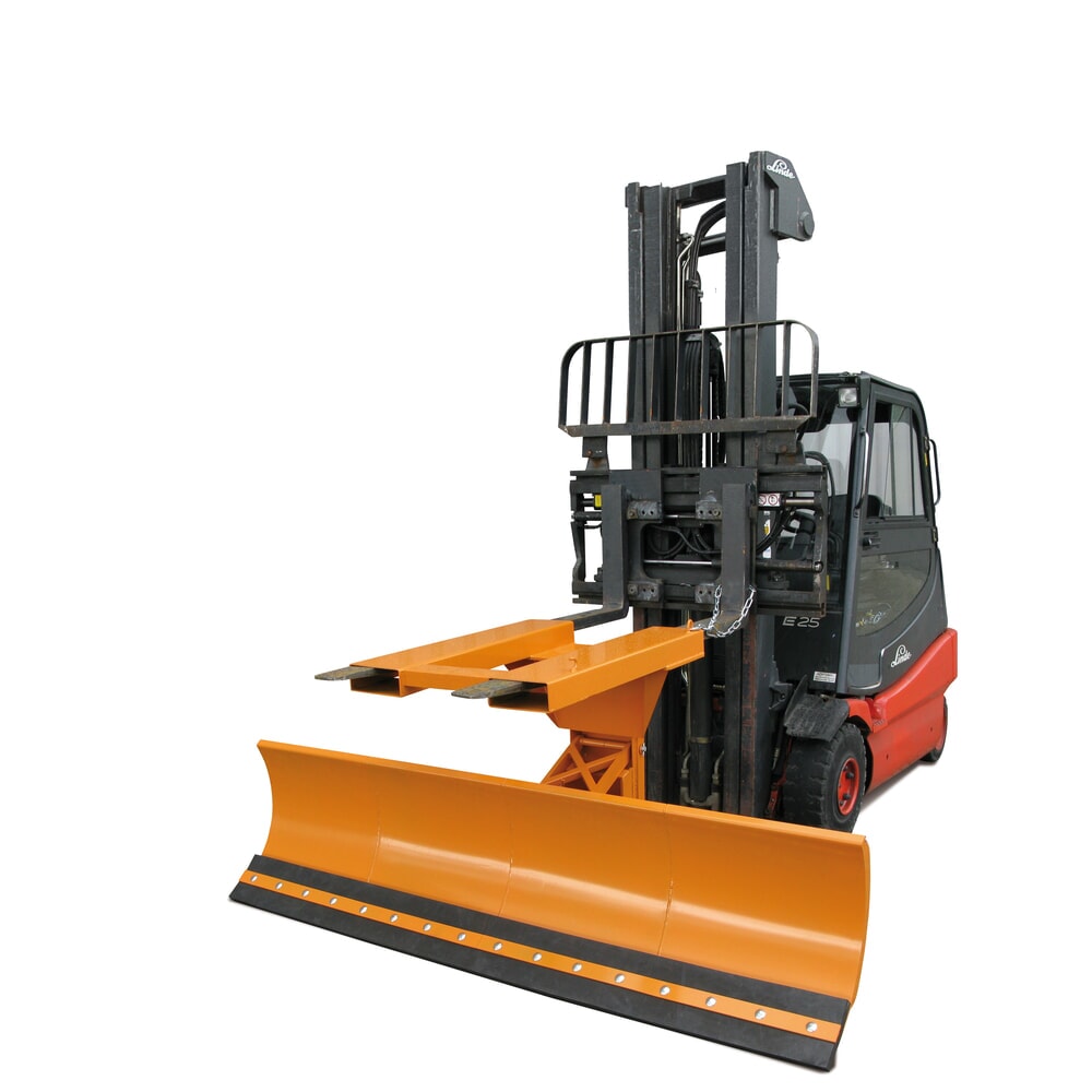 Produktabbildung Nr. 9: Eichinger® Schneepflug mit Niveauausgleich, Einfahrtasche oben Schildbreite 2100 mm anthrazitgrau, stahl