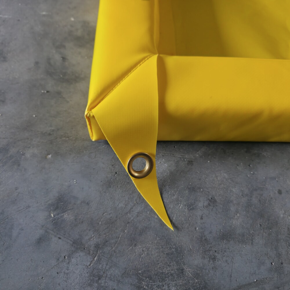 Produktabbildung Nr. 2: Steinbock® Faltbare Auffangwanne Light aus PVC, HxBxT 203 x 1.200 x 2.400 mm, Auffangvolumen 602 l