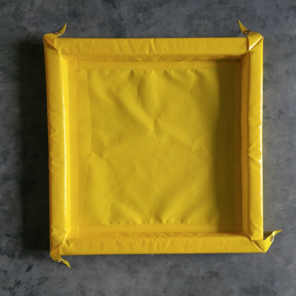 Produktabbildung Nr. 3: Steinbock® Faltbare Auffangwanne Light aus PVC, HxBxT 203 x 1.200 x 2.400 mm, Auffangvolumen 602 l
