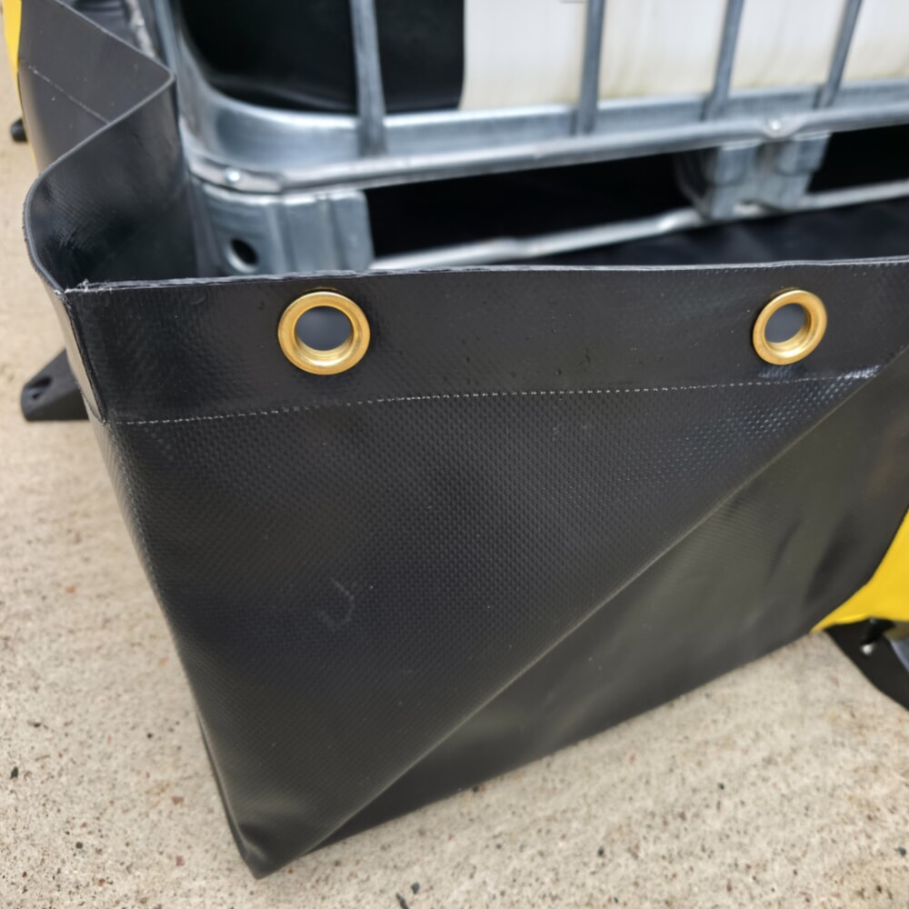 Produktabbildung Nr. 3: Steinbock® Faltbare Auffangwanne Ultra aus PVC, HxBxT 305 x 3.700 x 4.900 mm, Auffangvolumen 5.432 l