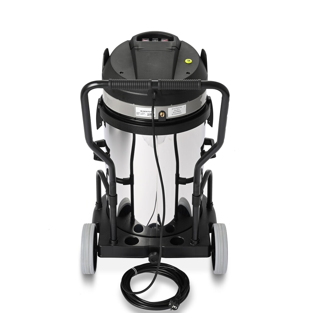 Produktabbildung Nr. 8: Steinbock® Sicherheitssauger trocken VS 2/62 M TC PN, M-Klasse, max. 2.400 W, 62 l, Edelstahl