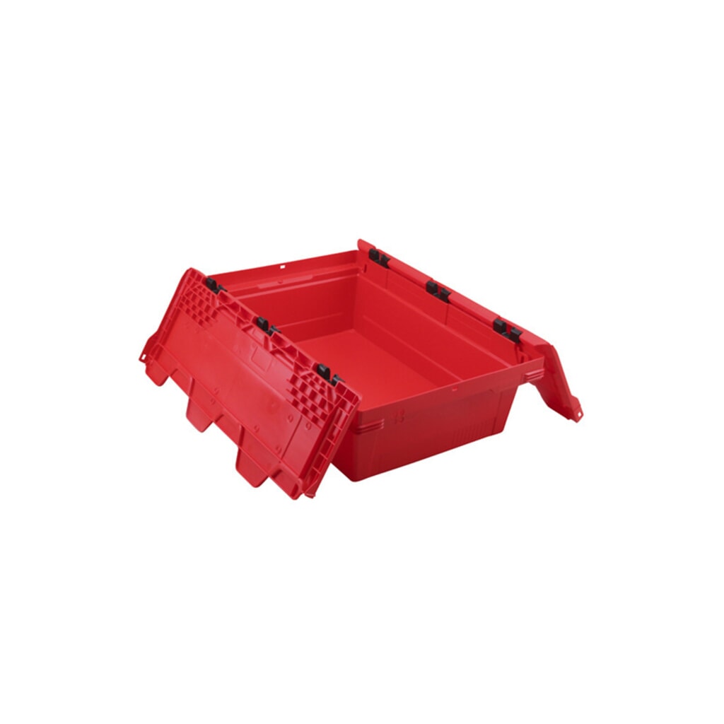 Allit Eurobox, aus PP, HxBxT 199 x 600 x 400 mm, 29 Liter, rot Produktabbildung: Allit Eurobox, aus PP, HxBxT 199 x 600 x 400 mm, 29 Liter, rot