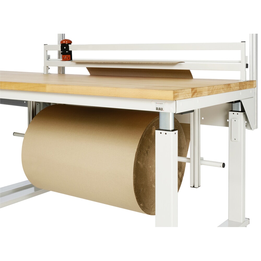 Produktabbildung Nr. 2: Abrolleinheit für RAU Packtisch, zur Montage unter der Arbeitsplatte, HxBxT 480 mm x 1260 mm x 360 mm