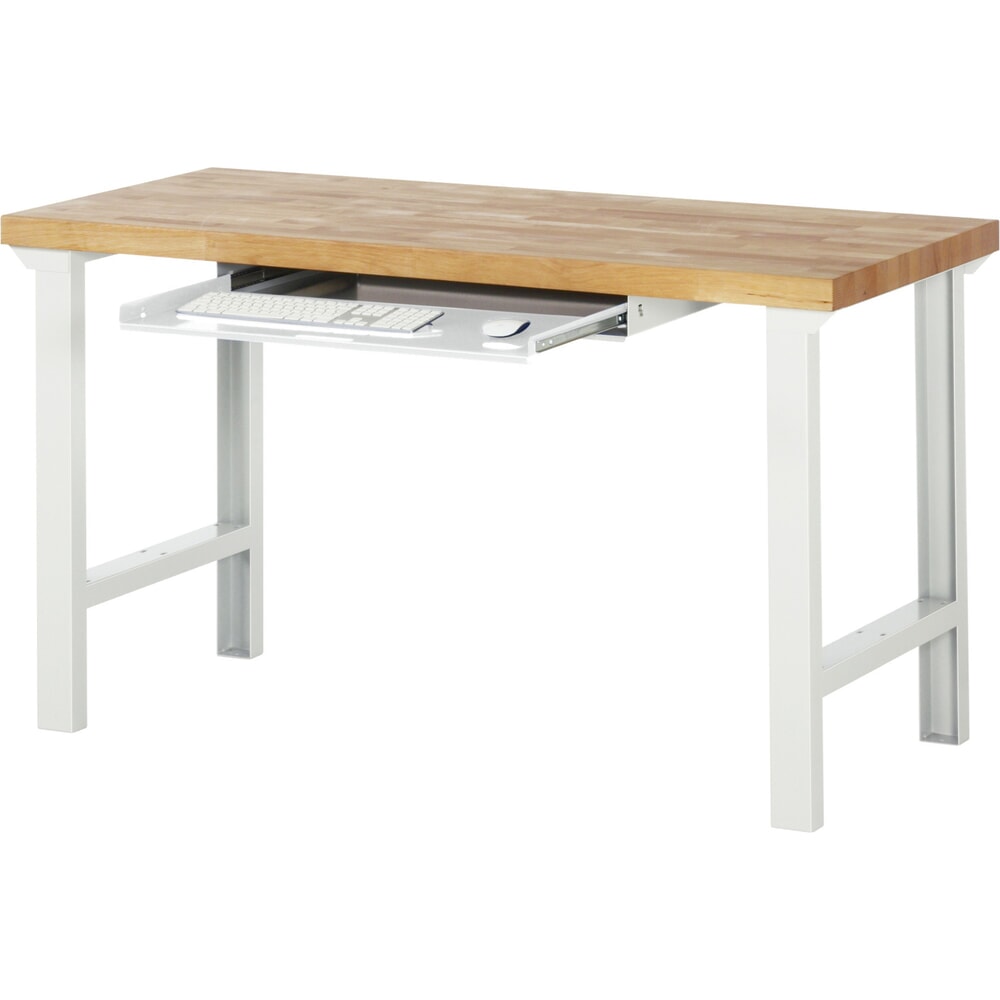 Produktabbildung Nr. 2: Tastaturauszug für RAU Packtisch, lichtgrau, HxBxT 85 mm x 745 mm x 485 mm