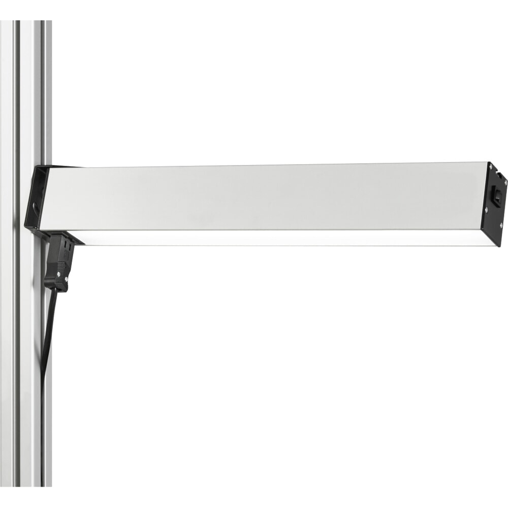 Produktabbildung: LED-Arbeitsplatzleuchte für RAU Packtisch, seitlich, Breite 500 mm