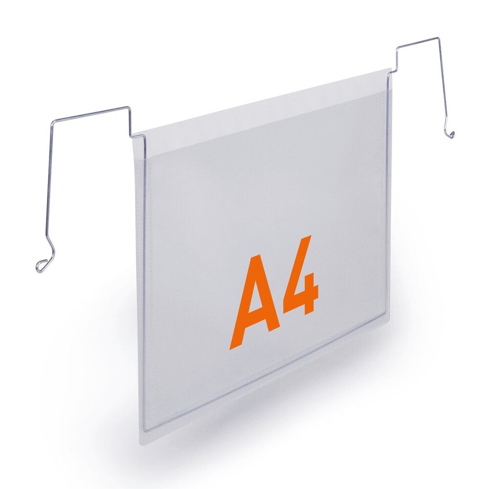 Produktabbildung Nr. 4: DURABLE Dokumententasche mit Drahtbügeln, DIN A4 quer, offen