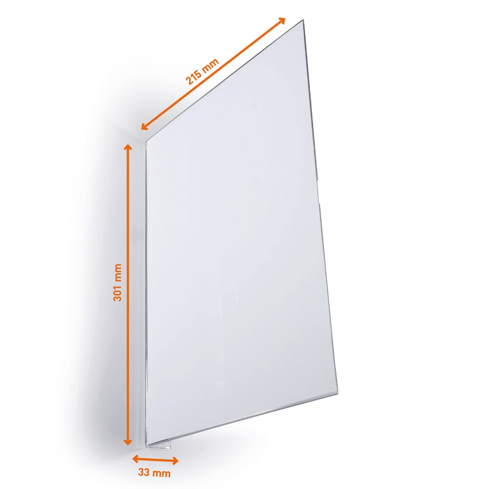 Produktabbildung Nr. 2: DURABLE Beschilderung für Regale, selbstklebendes Gangschild, A4 hoch