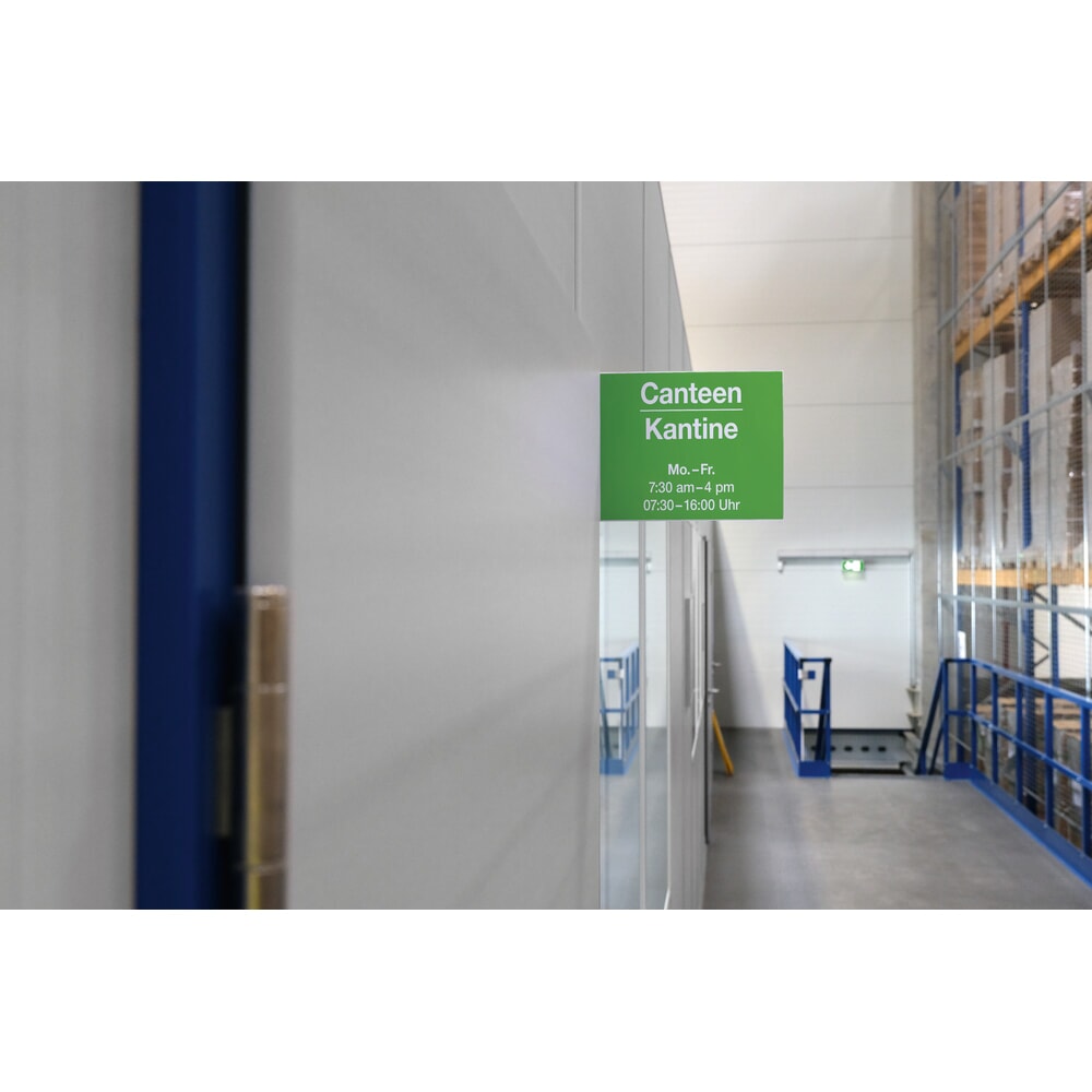 Produktabbildung Nr. 3: DURABLE Beschilderung für Regale, selbstklebendes Gangschild, A4 hoch