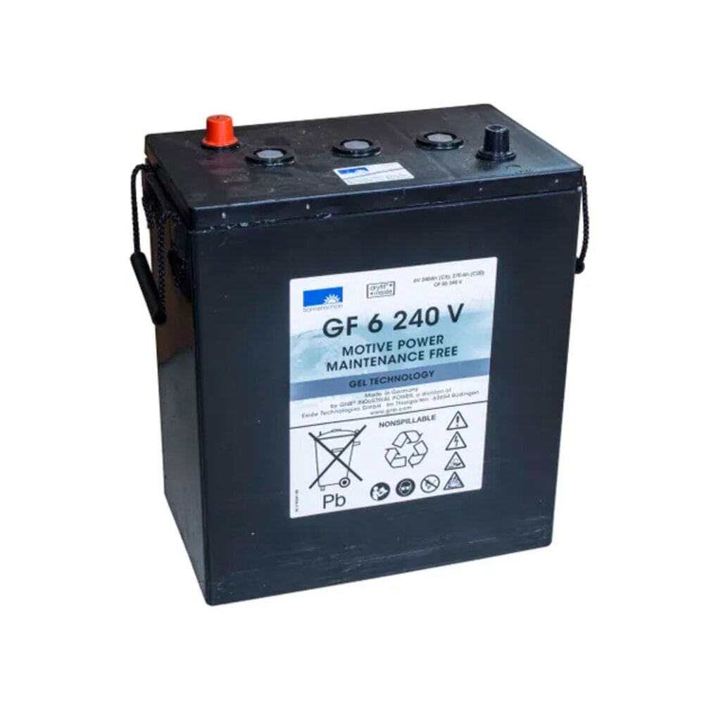 Produktabbildung: Batterie 6V/240Ah, Gel, Monoblock, 1 Stk/VE