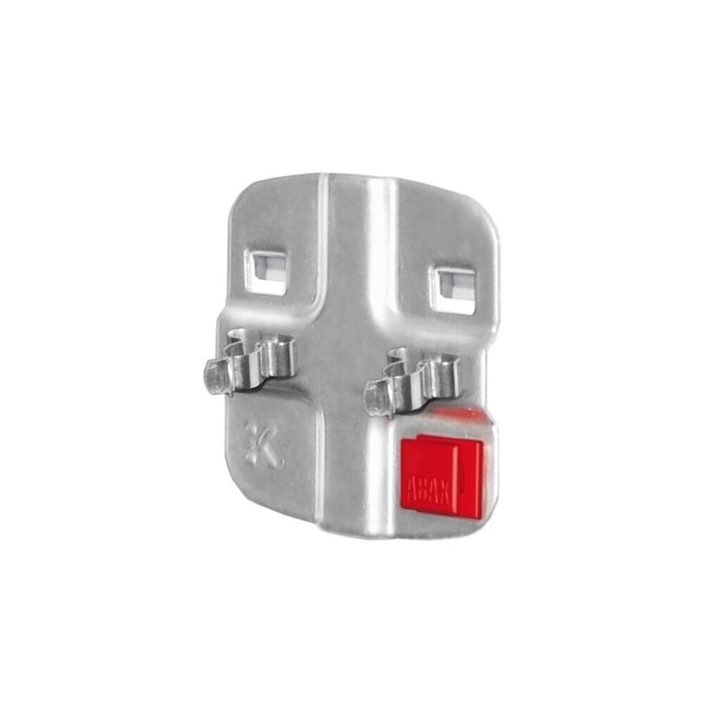 Produktabbildung: Kappes ABAX Doppelte Werkzeugklemme, alufarben, Durchmesser 10 mm, Tiefe 30 mm