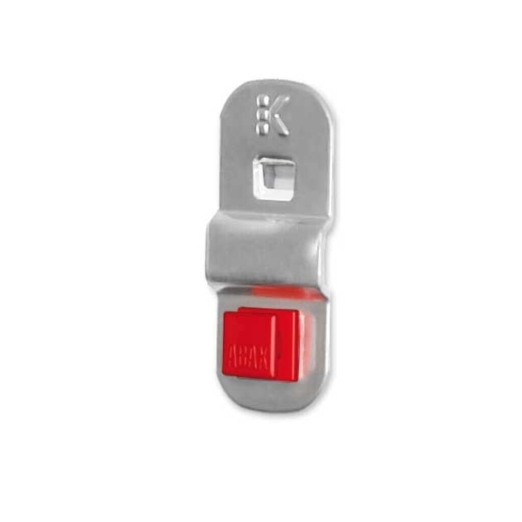 Produktabbildung: Kappes ABAX Grundplatte, alufarben, HxBxT 60 mm x 25 mm x 10 mm