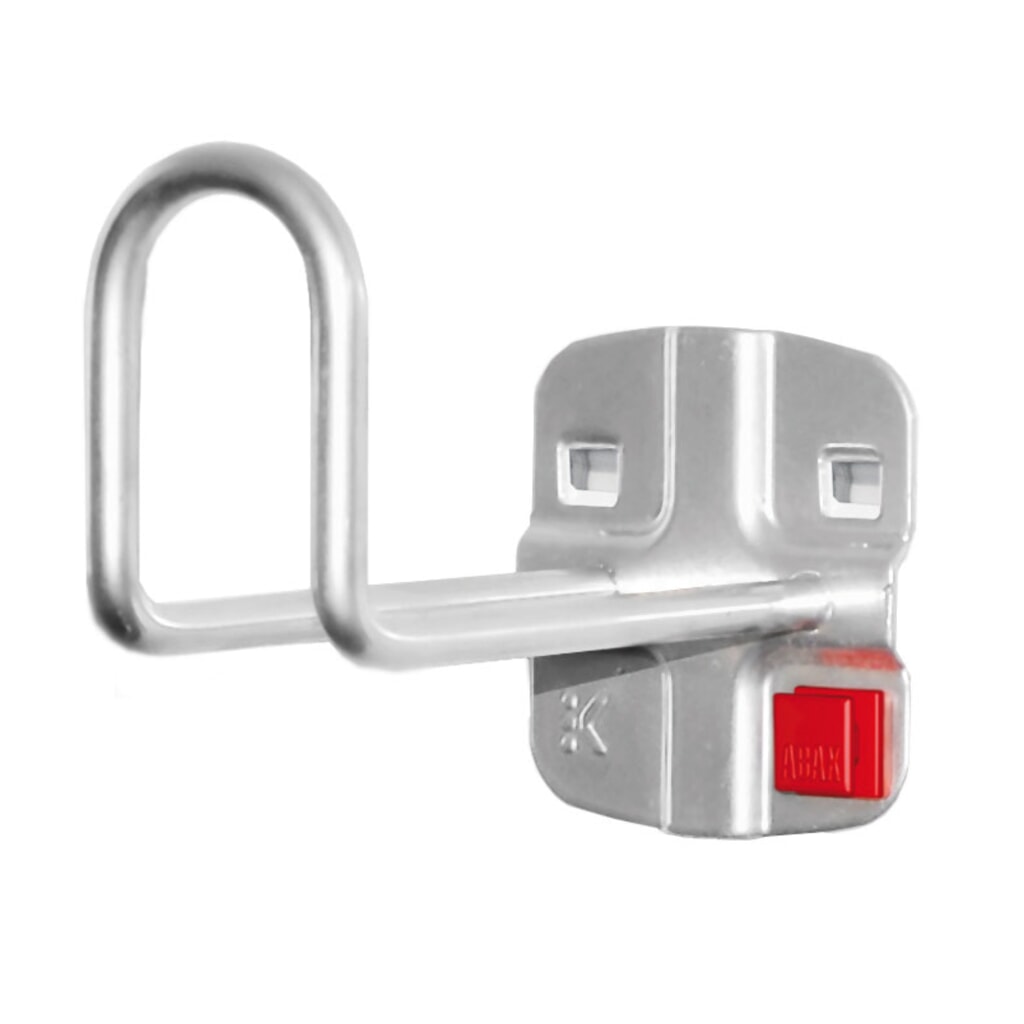 Kappes ABAX Kabelhalter, alufarben, Tiefe 110 mm Produktabbildung: Kappes ABAX Kabelhalter, alufarben, Tiefe 110 mm