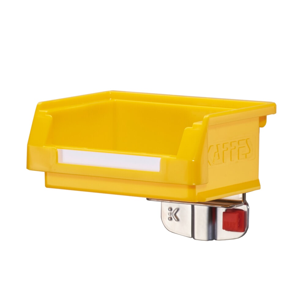 Produktabbildung Nr. 2: Kappes ABAX Lagersichtkastenhalter, alufarben, für 1 Kasten