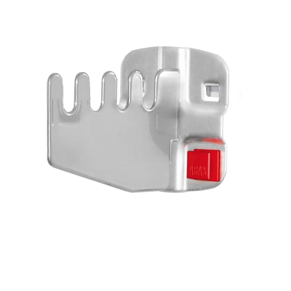 Produktabbildung: Kappes ABAX Sägenhalter für 4 Sägen, alufarben, HxBxT 60 mm x 55 mm x 100 mm