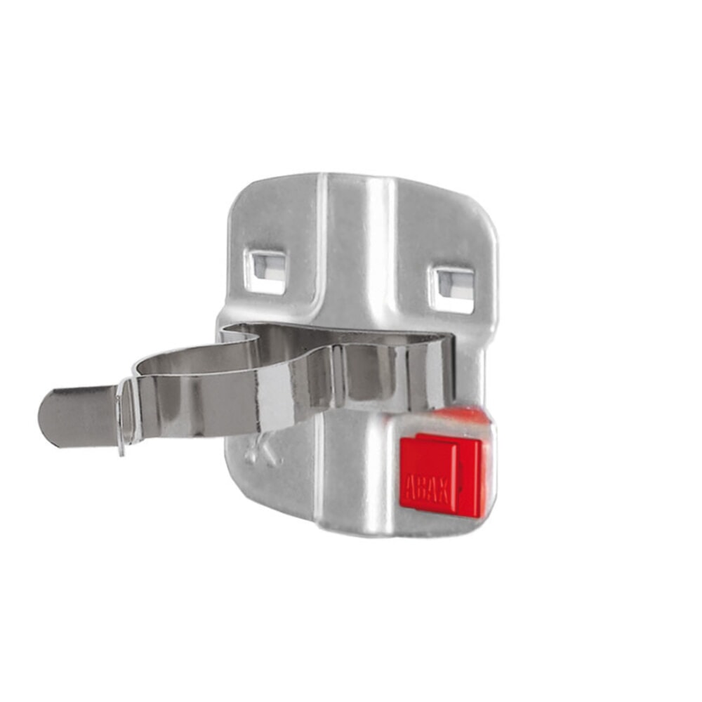 Produktabbildung: Kappes ABAX Werkzeugklemme, alufarben, Durchmesser 28 mm, Tiefe 55 mm