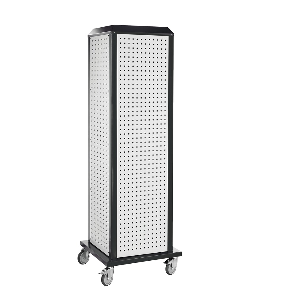 Kappes RasterPlan Werkzeugturm, groß, mobil, Modell 1, lichtgrau/anthrazitgrau Produktabbildung Nr. 2: Kappes RasterPlan Werkzeugturm, groß, mobil, Modell 1, lichtgrau/anthrazitgrau