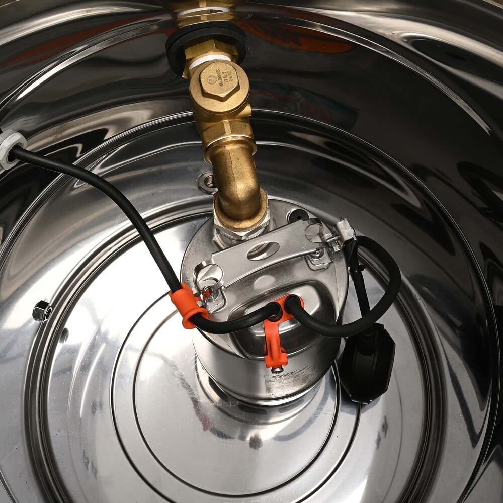 Produktabbildung Nr. 4: Steinbock® Öl- und Spänesauger VS 2/90 SUB OIL, mit integrierter Förderpumpe, maximale Leistung 2.600 W, Volumen 90 l, Edelstahl