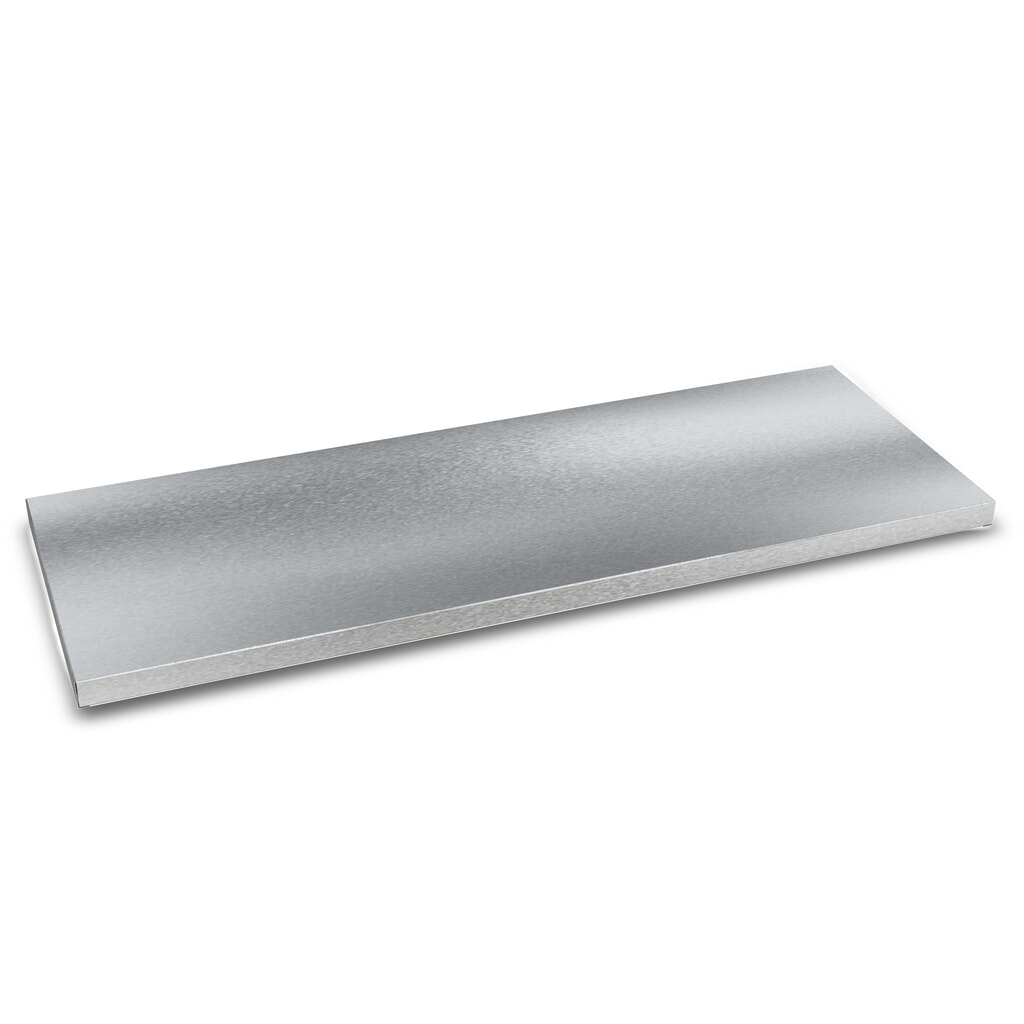 Produktabbildung: Fachboden für Steinbock® Flügeltürenschrank, BxT 890 x 415 mm, verzinkt, 2er-Set