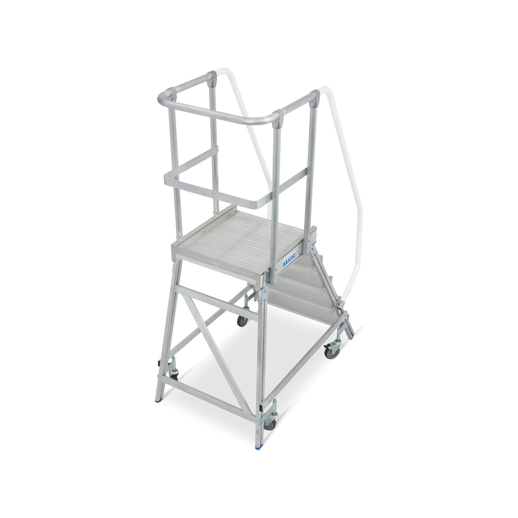 KRAUSE® STABILO Podesttreppe, 1-seitig, verfahrbar, Standhöhe 1,20 m Produktabbildung Nr. 6: KRAUSE® STABILO Podesttreppe, 1-seitig, verfahrbar, Standhöhe 1,20 m