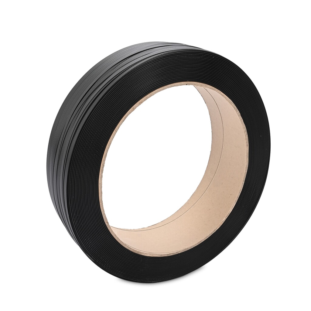 HEMMDAL PP-Umreifungsband, gewaffelt, Kern-Ø 406 mm, hohe Zugfestigkeit, 12,7 mm x 1.500 m pro Rolle, Stärke 0,85 mm Produktabbildung: HEMMDAL PP-Umreifungsband, gewaffelt, Kern-Ø 406 mm, hohe Zugfestigkeit, 12,7 mm x 1.500 m pro Rolle, Stärke 0,85 mm