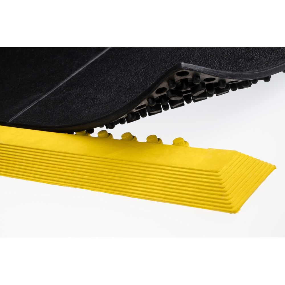 Produktabbildung Nr. 3: Miltex Leisten inkl. Ecken für Anti-Ermüdungsmatte Yoga Solid Oil und Yoga Octa Oil, männlich, gelb, 1 Stk/VE