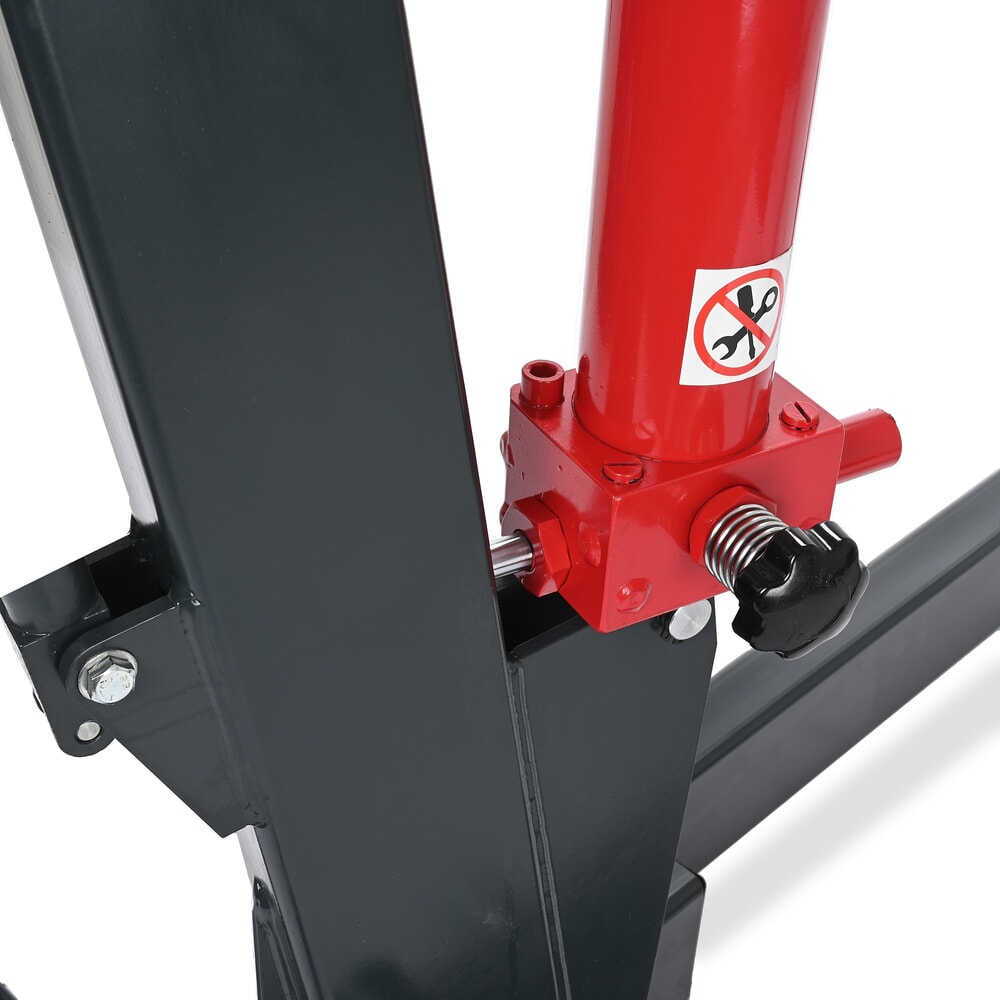 Produktabbildung Nr. 5: Steinbock® Werkstattkran, mit gespreiztem Fahrgestell und Schnellhub, klappbar, TK 1.500-2.000 kg