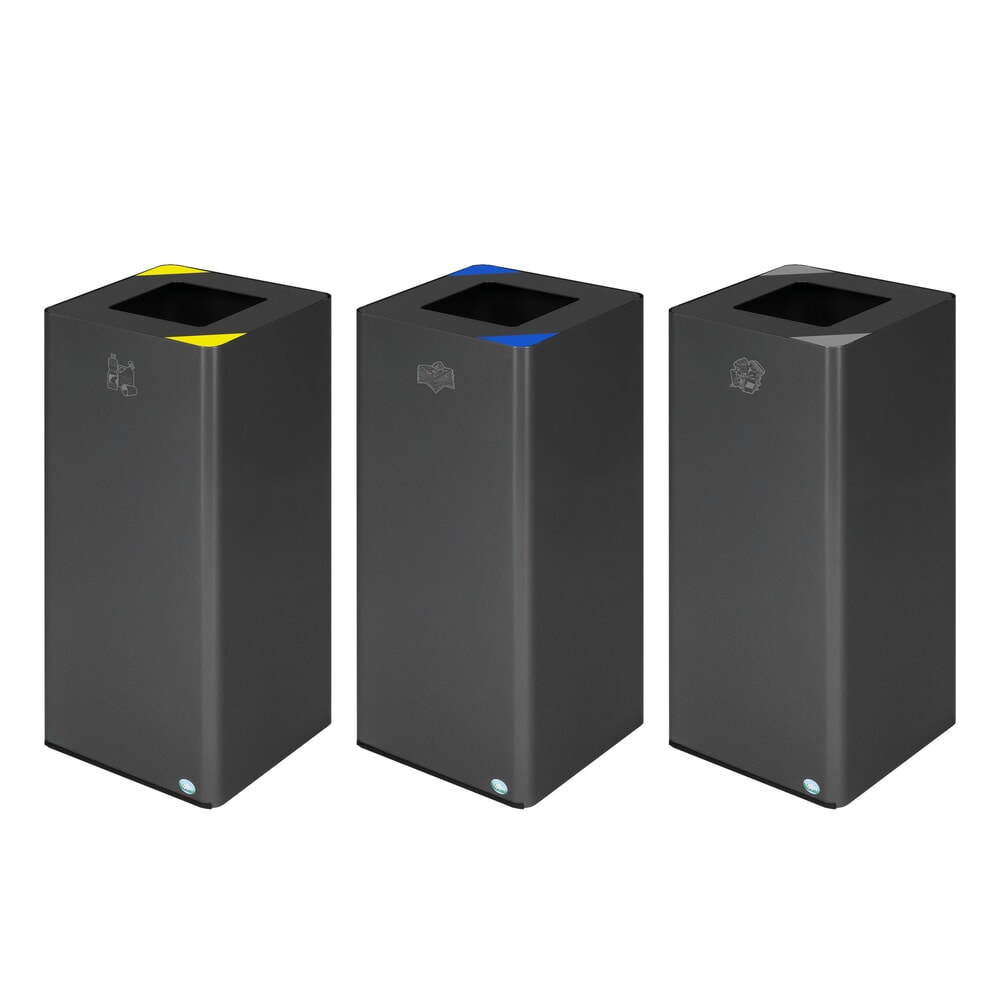 Produktabbildung Nr. 4: VAR® Wertstoffsammler WSG Quadro 118, mit 4 Farbecken zum Selbstkleben