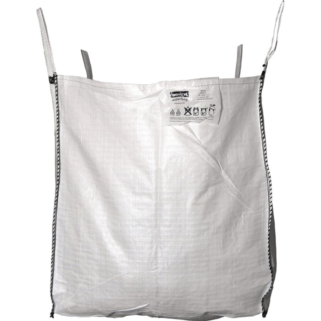 ASUP Transportsack Big Bag, oben offen, Tragkraft 500 kg, HxBxL 600 mm x 600 mm x 600 mm Produktabbildung: ASUP Transportsack Big Bag, oben offen, Tragkraft 500 kg, HxBxL 600 mm x 600 mm x 600 mm