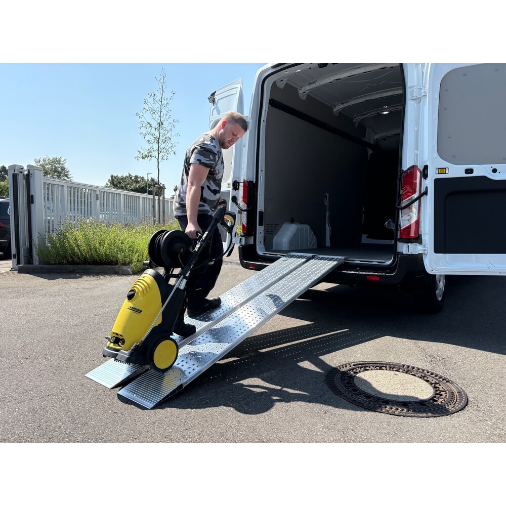 Produktabbildung Nr. 13: Altec Verladeschienen AOS, rutschsicher mit Sicherheitsbolzen und Sicherungslasche, Tragkraft 435 kg/Stück, BxL 200 x 1.500 mm