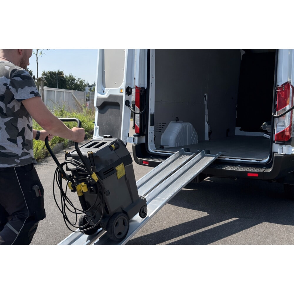 Produktabbildung Nr. 6: Altec Verladeschienen ABS, mit Schutzrand, für leichtere Ladegüter, Tragkraft/Paar 600 kg, LxB 1.500 x 150 mm