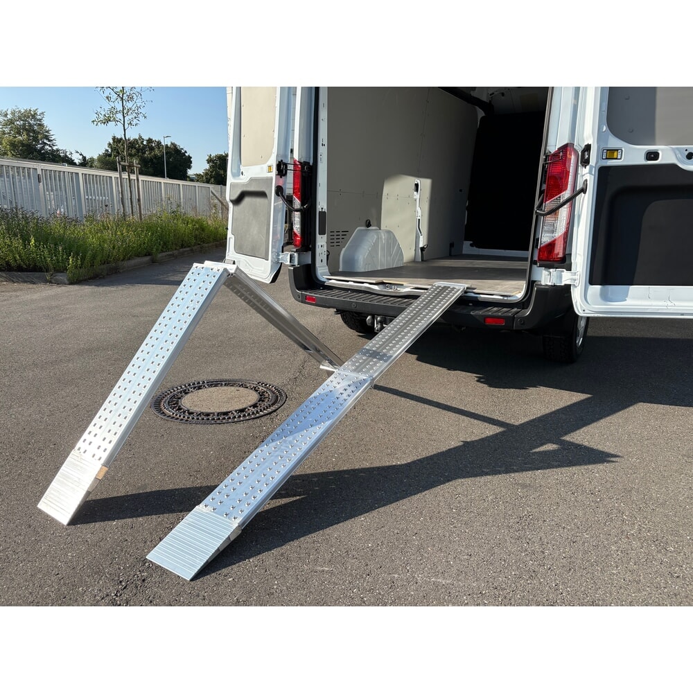 Produktabbildung Nr. 3: Altec Klappbare Verladeschienen AOS-F, flexibel einsetzbar, Tragkraft/Paar 1.020 kg, LxB 2.045 x 400 mm