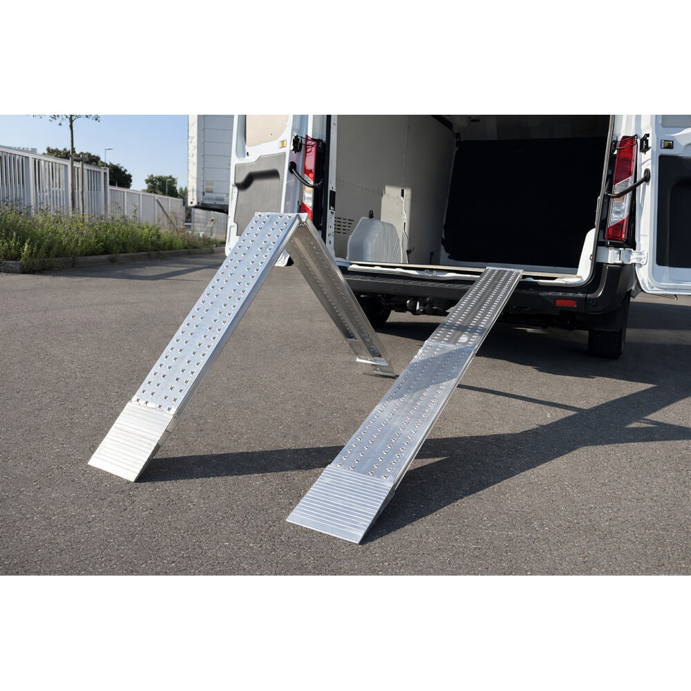 Produktabbildung Nr. 4: Altec Klappbare Verladeschienen AOS-F, flexibel einsetzbar, Tragkraft/Paar 1.020 kg, LxB 2.045 x 400 mm