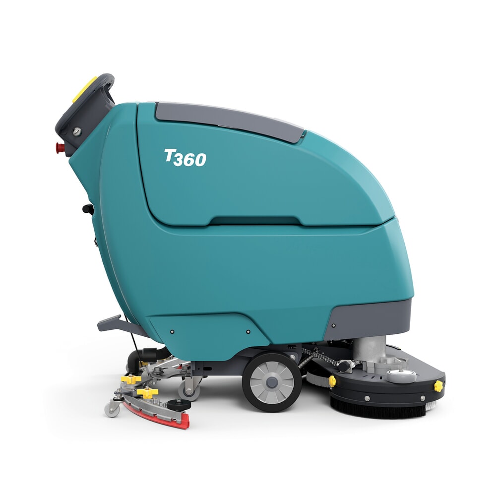 Produktabbildung Nr. 10: Tennant® Handgeführte Scheuersaugmaschine T360, magnetischer Bürstenwechsel