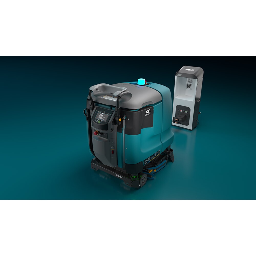 Produktabbildung Nr. 2: Tennant® Reinigungsroboter ROVR, mit 2 Scheuerbürsten, Laufzeit 6 Std.